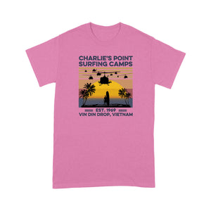 Charlie&#39;s point Surfing camp - Standard T-shirt