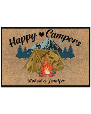 Custom Name - Camping doormat