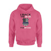 Back the blue for dad police - Standard Hoodie