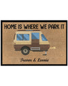 Custom Name - Camping doormat