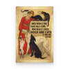 A girl love dogs and cats - Poster