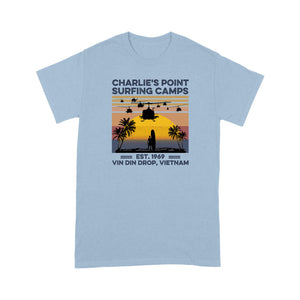 Charlie&#39;s point Surfing camp - Standard T-shirt