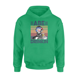 Abe drinkin drink independent day - Standard Hoodie