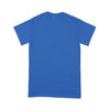 Back the blue for dad police - Premium T-shirt