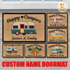 Custom Name - Camping doormat